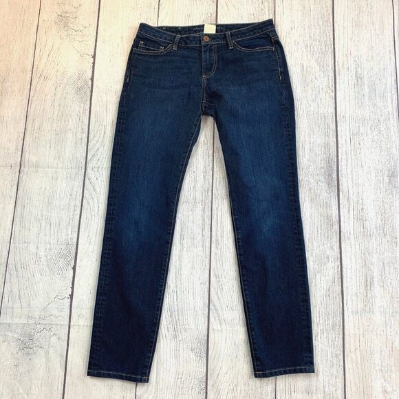 Banana Republic Ultimate Skinny Jeans 27 Dark Wash Inseam 28" - Picture 1 of 13